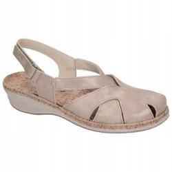 Suave Női szandál Suave 720016-08 Sandy portugál bézs Bőr MÉRET37 (720016-8)