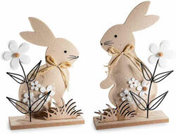 Decorer Set 2 figurine Iepurasi Paste cm 17 x 5 x 25 H (A56.48.18)
