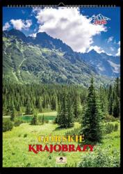 Pan Kalendarzyk 2026 A4-ES Falinaptár Spirálos Tájkép (V.4)