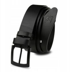 Beltimore Bőr öv férfi fekete csat bőr lico klasszikus széles Beltimore 120 (E17_120)