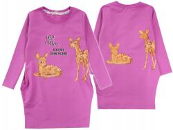 BREEZE Ruha ruha cső Sportos Szabás pamut Őzike Breeze fukszia 110 J44A (44)