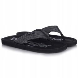Wrangler Férfi papucs Wrangler 20251044.10E Black/monument fekete Eko MÉRET40 (20251044 BLACK MONUMENT)