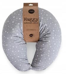ceba baby Szoptatós párna Huggy (150x60x37) Basic Grey Stars (W-709-000-739)