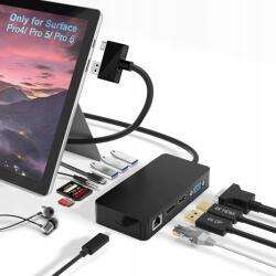 Cateck 12in1 dokkolóállomás Surface Pro Usb Hub-hoz