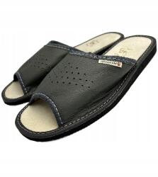 Maximus Férfi Papucs Bőr Papucs Otthoni Papucs Kültéri Maximus Szürke méret 40 (56S03)