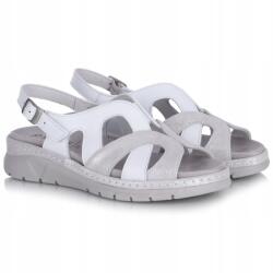 Suave Női szandál Suave 710230-03 fehér-ezüst Bőr MÉRET41 (710230-03)