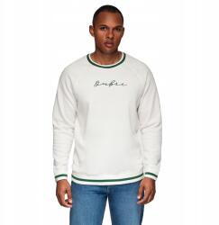 Ombre Férfi pulóver raglán ujjakkal és részletekkel fehér V2 OM-SSNZ-0244 méret XL (169642)