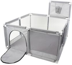 NiceKids Gyerek Járóka Játszótér Száraz Medence Kosárral 126 x 126 cm (KOJEC Z KOSZEM SUCHY BASEN DLA DZIECI)