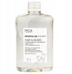RICA Opuntia Oil for Men Haj- és szakállsampon 250ml