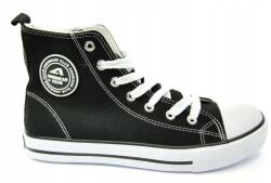 American Club Lh 70 magasszárú tornacipő fekete méret 37 (LH70)