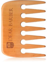 Dear Barber Texture pieptene de păr pentru barbă 1 buc
