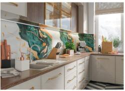  4 darabos öntapadós panelkészlet, zöld márvány, 0, 72 m2 fedett terület, 30x60 cm (PS-0009)