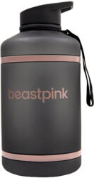 GymBeam BeastPink Hyper Hydrator Sports Bottle 2, 2 l Grey Hordó