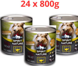 Spirit of Nature Dog konzerv Strucchússal 24x800gr