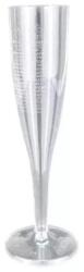  Pezsgőspohár, 1 dl, 10 db, "Party", kristály (KHMU305) - webpapir