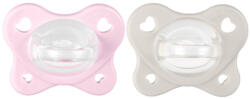 CHICCO PhysioForma® Dual Soft cumi rózsaszín 2-6m, 2 db - vital24