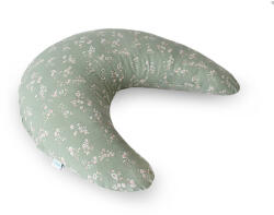 ceba baby BABY HUGGY szoptatópárna (150×60×37 cm), Basic, dzsörzé, Green Meadow