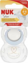 Nuk Star szilikon cumi 0-6hó 2 db (fiú) (10175285) (10175285)