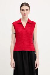 Tommy Hilfiger pamut mellény - piros XXL