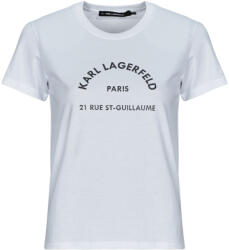 Karl Lagerfeld Tricouri mânecă scurtă Femei RSG GLITTER PETITE T-SHIRT Karl Lagerfeld Alb EU S