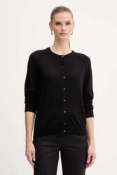 BOSS gyapjú kardigán - fekete XS - answear - 51 990 Ft