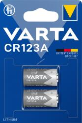 VARTA CR123A 3V fényképezőgép elem 2db/csomag Lithium