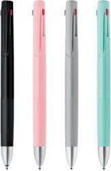 Zebra Golyóstoll 0, 7 mm, háromszínű, Zebra bLen 3C, fekete test írásszín kék (64453) - irodasziget