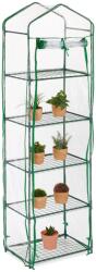 Relaxdays Seră de balcon Relaxdays cu folie PVC (10093593)