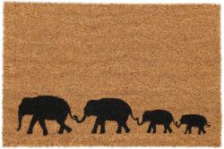 Relaxdays Covoraș de ușă Relaxdays cu nucă de cocos și elefanți (10108467) Covor