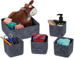 Relaxdays Set de 5 organizatoare pentru sertare Relaxdays (10094849)