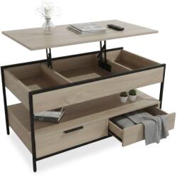 Relaxdays Masă de cafea Relaxdays cu spațiu de depozitare (10130799) Masa de cafea