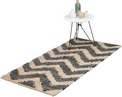 Relaxdays covoraș zigzag 70 x 140 cm (10073883) Covor