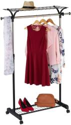 Relaxdays Suport de haine Relaxdays cu 2 rafturi (10124244)