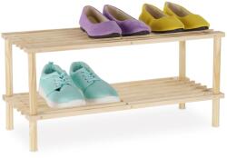 Relaxdays Suport pentru pantofi din lemn Relaxdays (10067110) Pantofar