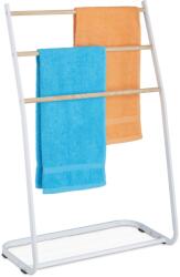 Relaxdays Suport metalic independent pentru prosoape Relaxdays (10068144)