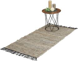 Relaxdays Covor Relaxdays din piele și bumbac, model patchwork (10072112) Covor