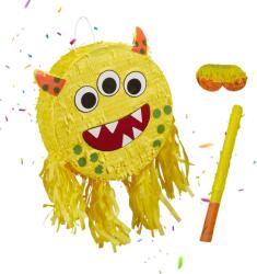 Relaxdays Set pinata Relaxdays Monster cu băț și mască (10127630)