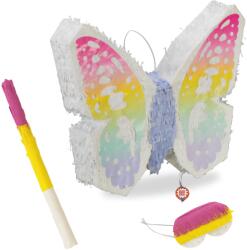 Relaxdays Set Pinata Relaxdays, Băț Fluture și Mască (10126841)