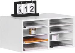 Relaxdays Tavă documente Relaxdays din bambus cu 8 compartimente (10130906)