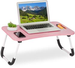 Relaxdays Masă pentru laptop Relaxdays roz (10089992) Suport laptop