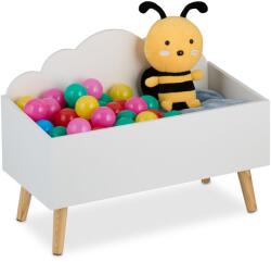Relaxdays Cufăr pentru copii cu design de nor (10108866)