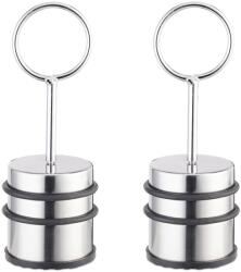 Relaxdays Opritor de ușă Relaxdays cu mâner, set de 2 (10095254)