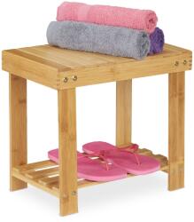 Relaxdays Taburet mare Relaxdays din bambus (10066784)