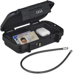 Relaxdays Cutie de securitate portabilă Relaxdays cu lacăt cu combinație (10093907)