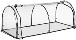 Relaxdays Cadru rece din folie PVC Relaxdays cu ușă (10078024)