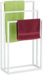 Relaxdays Suport prosoape alb Relaxdays cu 3 bare (10083743)