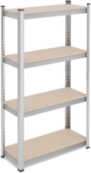 Relaxdays Rafturi galvanizate Relaxdays pentru sarcini grele cu 4 niveluri (10096432) Raft