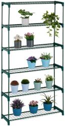 Relaxdays Raft pentru plante Relaxdays cu 6 rafturi (10102612)