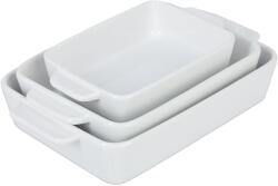 Relaxdays Set de 3 caserole ceramice Relaxdays (10062438)