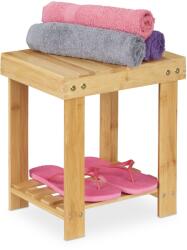 Relaxdays Taburet Relaxdays Stabil din Bambus (10066774)